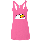 T-Shirts Vintage Pink / X-Small Kawaii Love Summer Reading Women's Triblend Racerback Tank