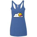 T-Shirts Vintage Royal / X-Small Kawaii Love Summer Reading Women's Triblend Racerback Tank
