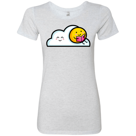 T-Shirts Heather White / S Kawaii Love Summer Reading Women's Triblend T-Shirt