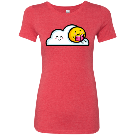 T-Shirts Vintage Red / S Kawaii Love Summer Reading Women's Triblend T-Shirt