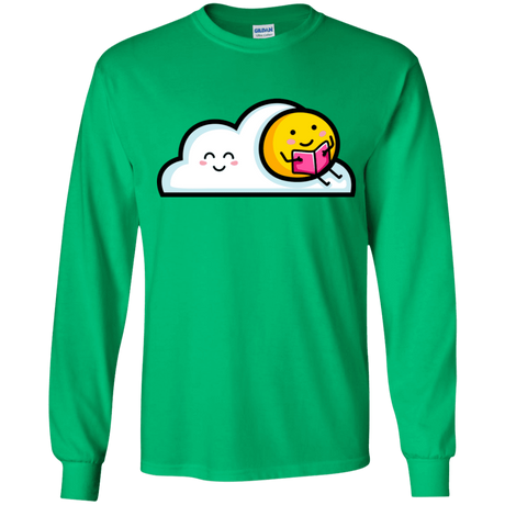 T-Shirts Irish Green / YS Kawaii Love Summer Reading Youth Long Sleeve T-Shirt