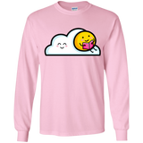 T-Shirts Light Pink / YS Kawaii Love Summer Reading Youth Long Sleeve T-Shirt