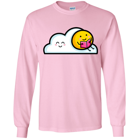 T-Shirts Light Pink / YS Kawaii Love Summer Reading Youth Long Sleeve T-Shirt