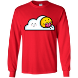 T-Shirts Red / YS Kawaii Love Summer Reading Youth Long Sleeve T-Shirt