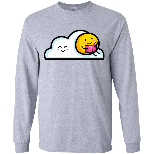 T-Shirts Sport Grey / YS Kawaii Love Summer Reading Youth Long Sleeve T-Shirt