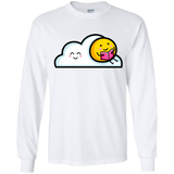 T-Shirts White / YS Kawaii Love Summer Reading Youth Long Sleeve T-Shirt