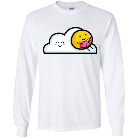 T-Shirts White / YS Kawaii Love Summer Reading Youth Long Sleeve T-Shirt