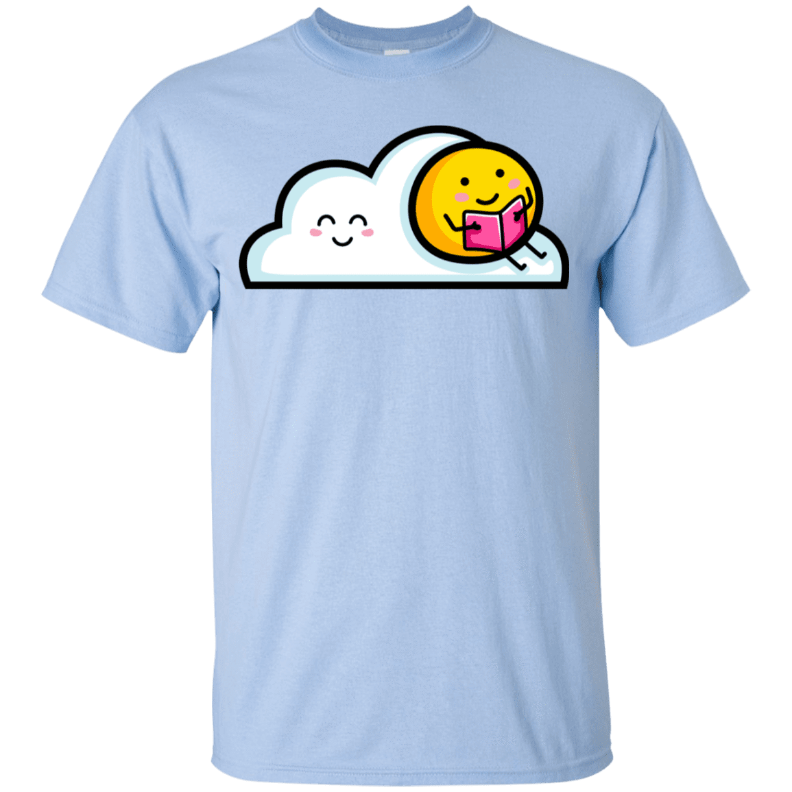 T-Shirts Light Blue / YXS Kawaii Love Summer Reading Youth T-Shirt