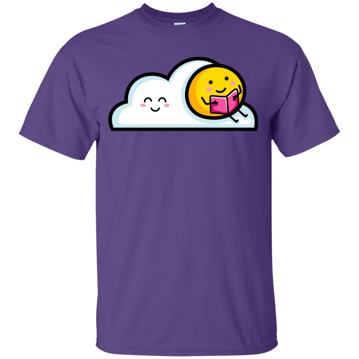 T-Shirts Purple / YXS Kawaii Love Summer Reading Youth T-Shirt