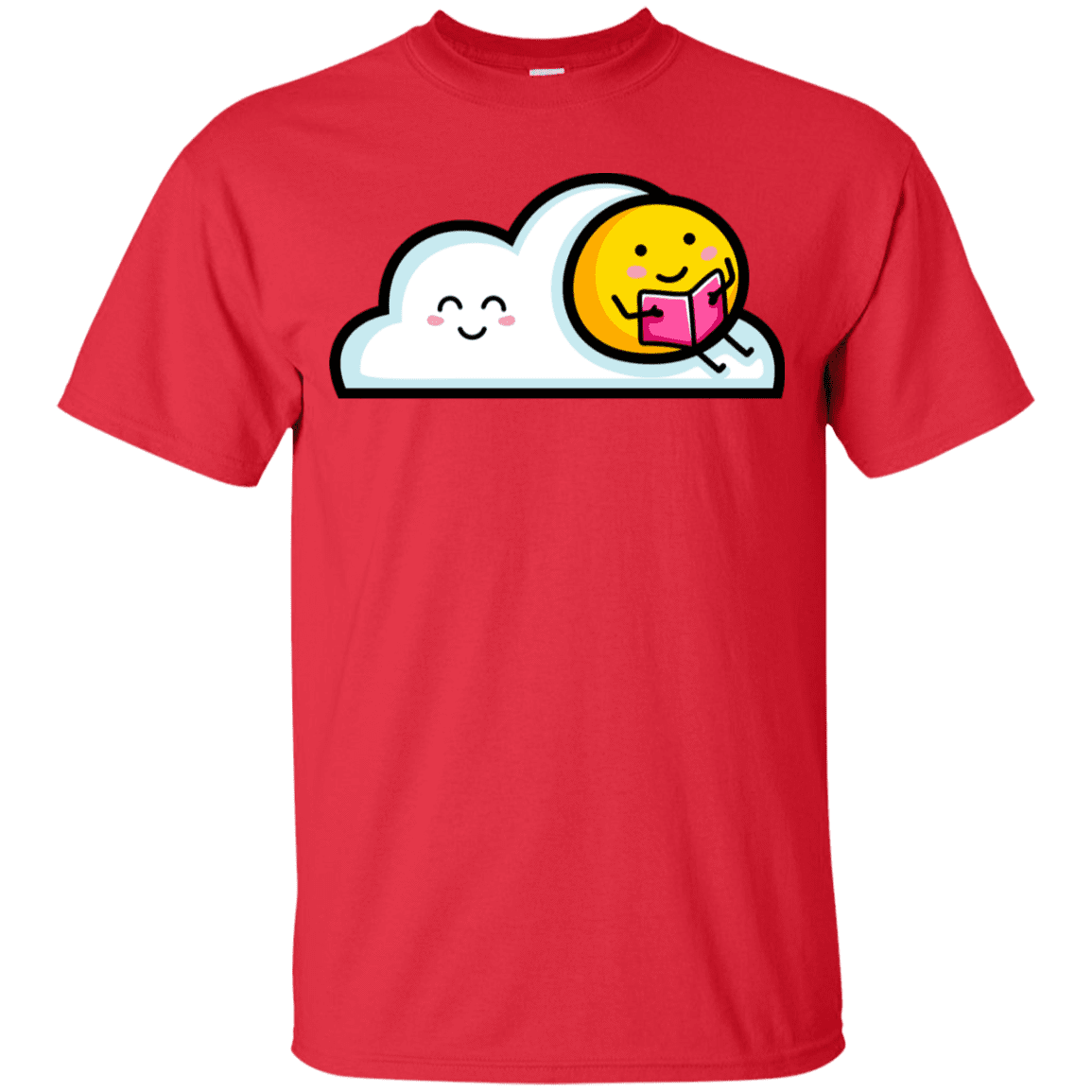 T-Shirts Red / YXS Kawaii Love Summer Reading Youth T-Shirt