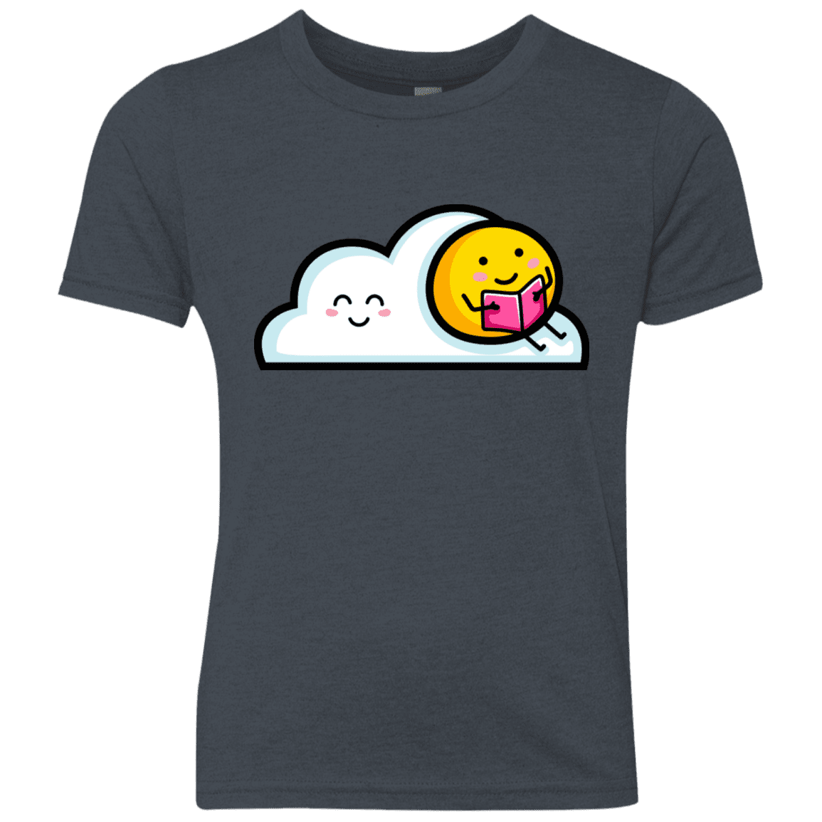 T-Shirts Vintage Navy / YXS Kawaii Love Summer Reading Youth Triblend T-Shirt