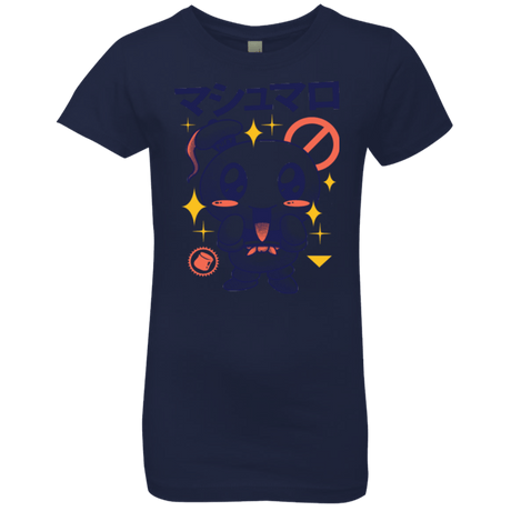 T-Shirts Midnight Navy / YXS Kawaii Marshmallow Girls Premium T-Shirt