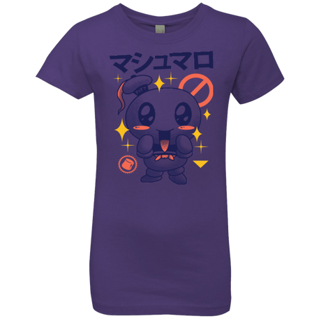 T-Shirts Purple Rush / YXS Kawaii Marshmallow Girls Premium T-Shirt