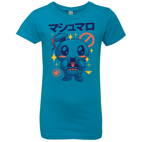 T-Shirts Turquoise / YXS Kawaii Marshmallow Girls Premium T-Shirt