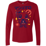 T-Shirts Cardinal / Small Kawaii Marshmallow Men's Premium Long Sleeve