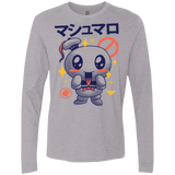 T-Shirts Heather Grey / Small Kawaii Marshmallow Men's Premium Long Sleeve