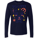 T-Shirts Midnight Navy / Small Kawaii Marshmallow Men's Premium Long Sleeve