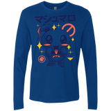 T-Shirts Royal / Small Kawaii Marshmallow Men's Premium Long Sleeve