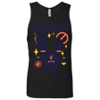 T-Shirts Black / Small Kawaii Marshmallow Men's Premium Tank Top