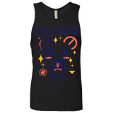 T-Shirts Black / Small Kawaii Marshmallow Men's Premium Tank Top