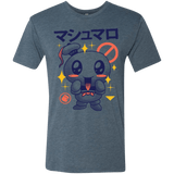 T-Shirts Indigo / Small Kawaii Marshmallow Men's Triblend T-Shirt
