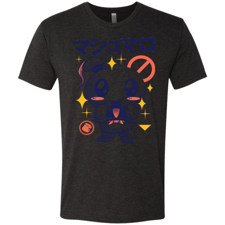 T-Shirts Vintage Black / Small Kawaii Marshmallow Men's Triblend T-Shirt