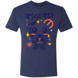 T-Shirts Vintage Navy / Small Kawaii Marshmallow Men's Triblend T-Shirt