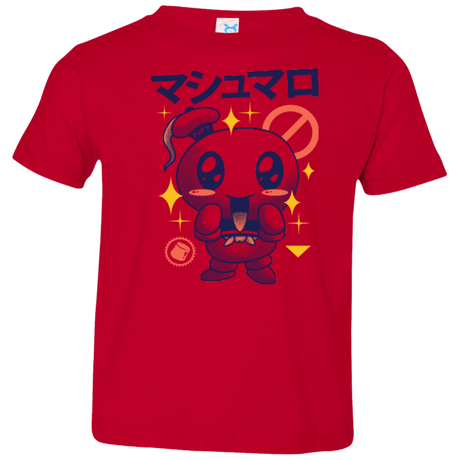 T-Shirts Red / 2T Kawaii Marshmallow Toddler Premium T-Shirt