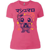 T-Shirts Hot Pink / X-Small Kawaii Marshmallow Women's Premium T-Shirt