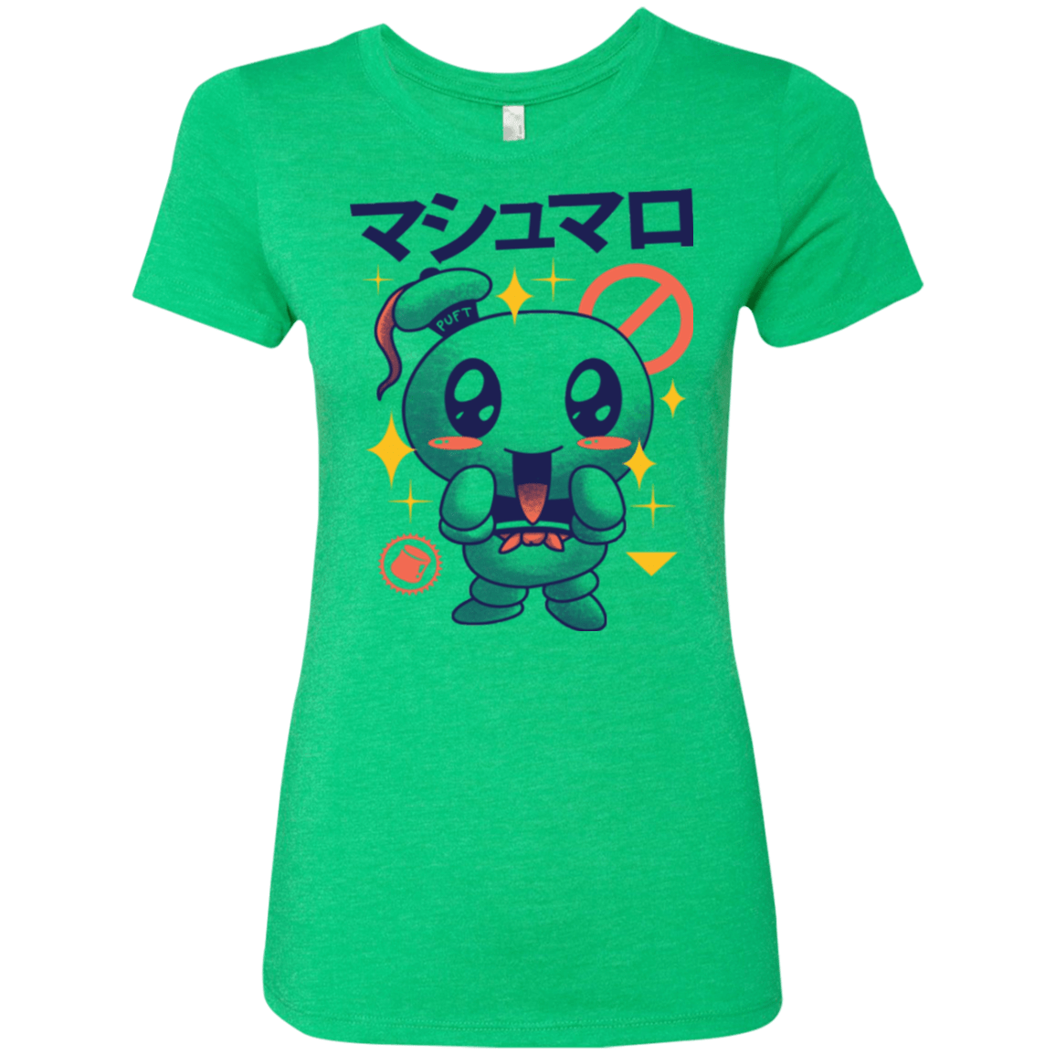 T-Shirts Envy / Small Kawaii Marshmallow Women's Triblend T-Shirt