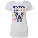 T-Shirts Heather White / Small Kawaii Marshmallow Women's Triblend T-Shirt
