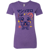 T-Shirts Purple Rush / Small Kawaii Marshmallow Women's Triblend T-Shirt
