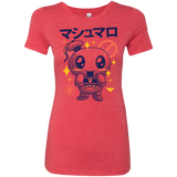 T-Shirts Vintage Red / Small Kawaii Marshmallow Women's Triblend T-Shirt