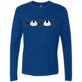T-Shirts Royal / Small Kawaii Men's Premium Long Sleeve