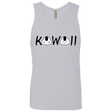 T-Shirts Heather Grey / Small Kawaii Men's Premium Tank Top