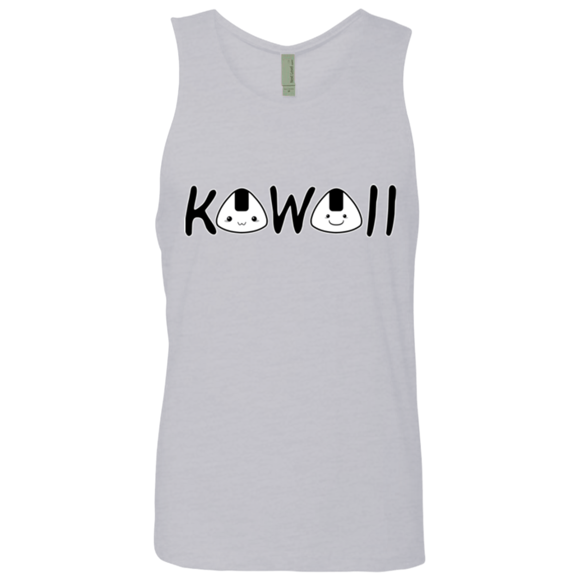 T-Shirts Heather Grey / Small Kawaii Men's Premium Tank Top