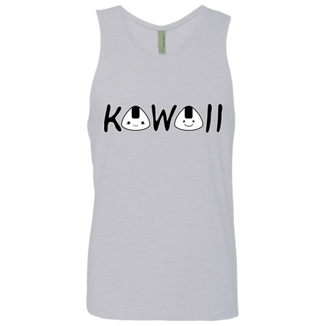 T-Shirts Heather Grey / Small Kawaii Men's Premium Tank Top