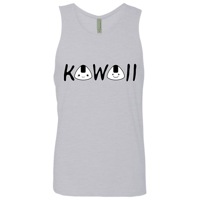 T-Shirts Heather Grey / Small Kawaii Men's Premium Tank Top