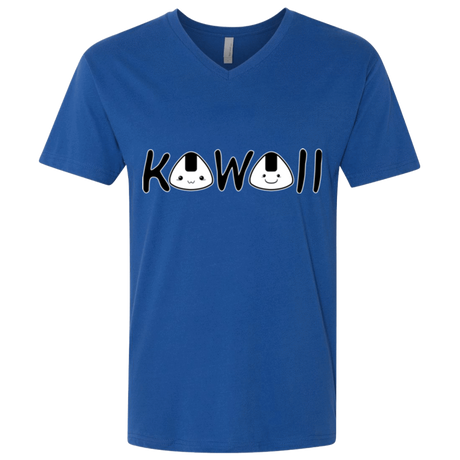 T-Shirts Royal / X-Small Kawaii Men's Premium V-Neck