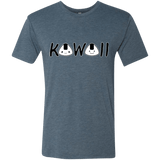 T-Shirts Indigo / Small Kawaii Men's Triblend T-Shirt