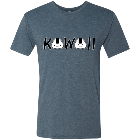 T-Shirts Indigo / Small Kawaii Men's Triblend T-Shirt
