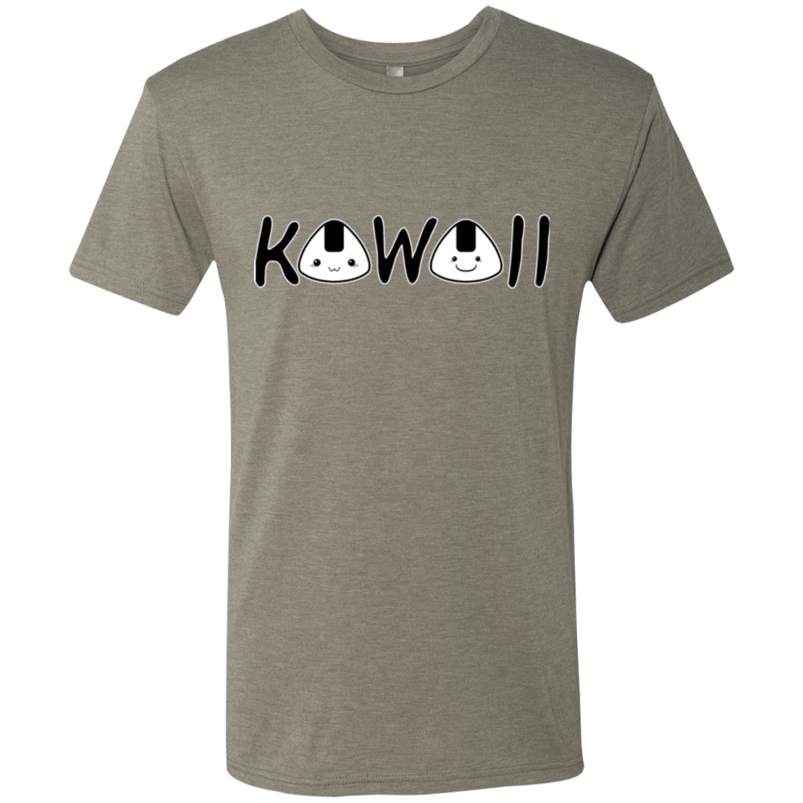 T-Shirts Venetian Grey / Small Kawaii Men's Triblend T-Shirt