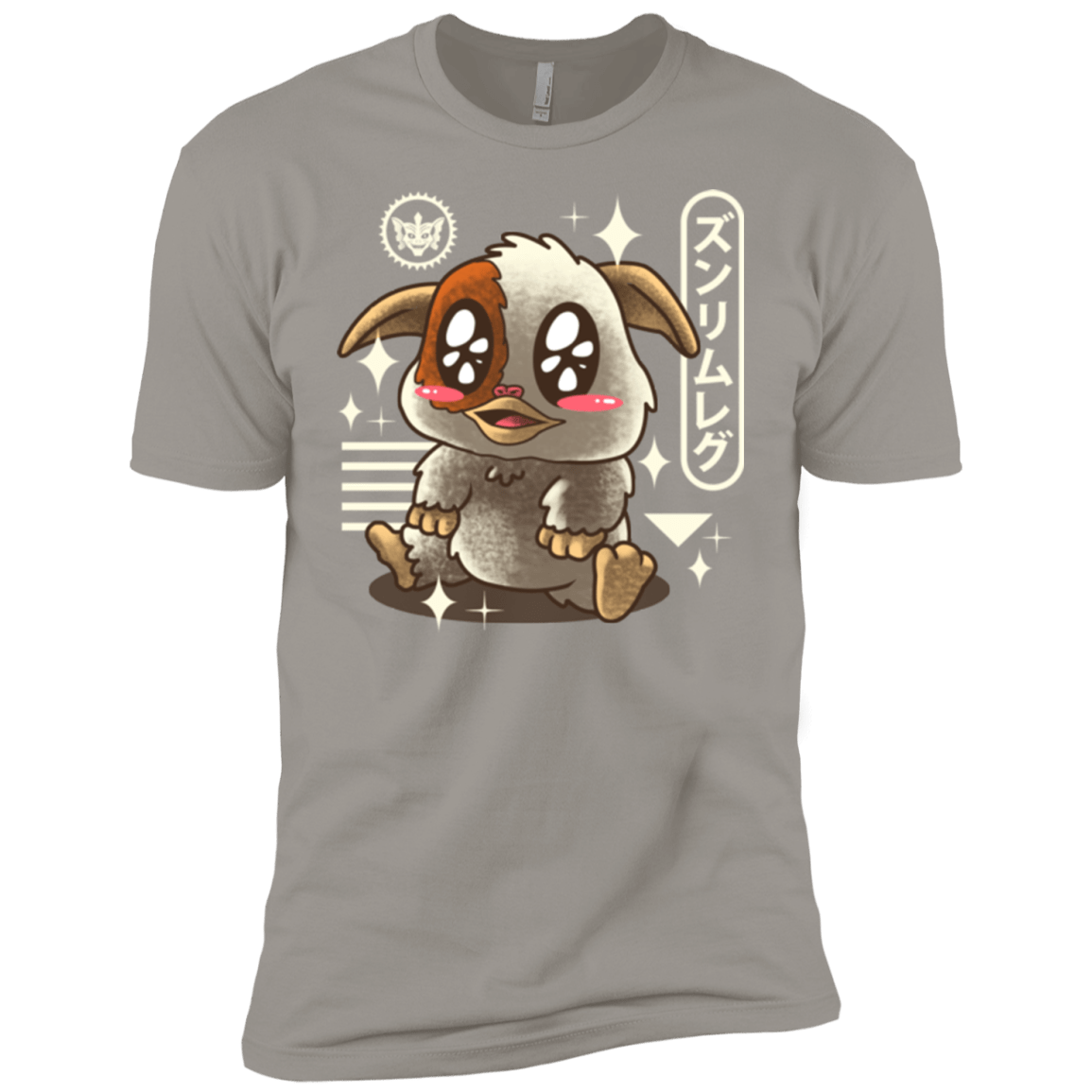 T-Shirts Light Grey / YXS Kawaii Mogwai Boys Premium T-Shirt
