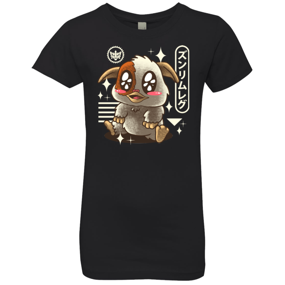 T-Shirts Black / YXS Kawaii Mogwai Girls Premium T-Shirt