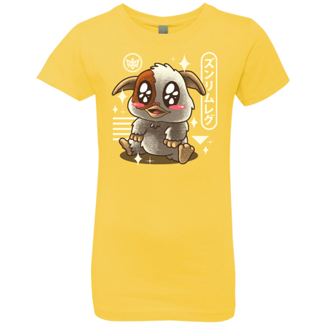 T-Shirts Vibrant Yellow / YXS Kawaii Mogwai Girls Premium T-Shirt