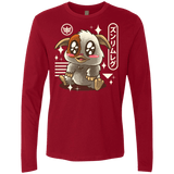 T-Shirts Cardinal / Small Kawaii Mogwai Men's Premium Long Sleeve