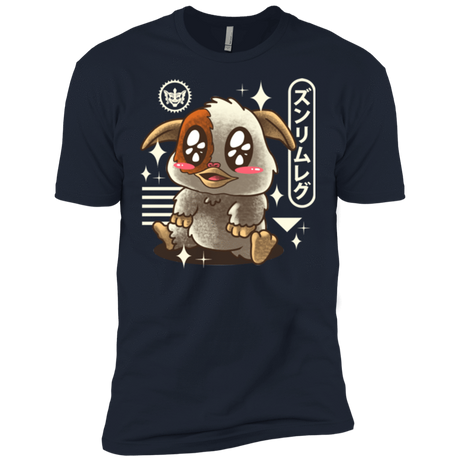 T-Shirts Midnight Navy / X-Small Kawaii Mogwai Men's Premium T-Shirt