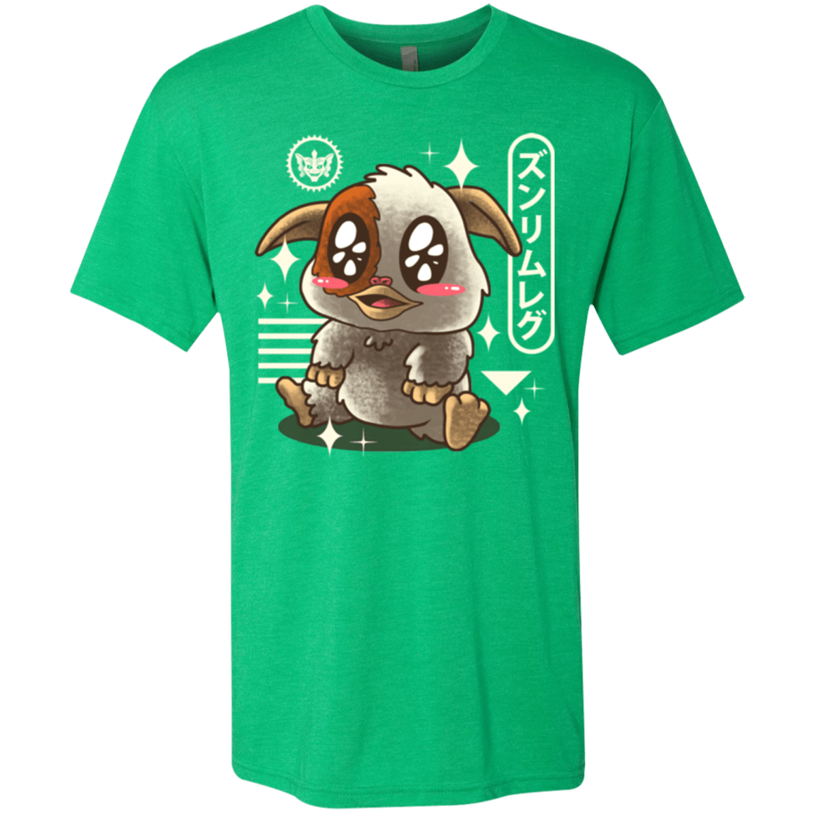 T-Shirts Envy / Small Kawaii Mogwai Men's Triblend T-Shirt