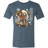 T-Shirts Indigo / Small Kawaii Mogwai Men's Triblend T-Shirt
