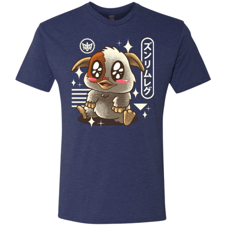 T-Shirts Vintage Navy / Small Kawaii Mogwai Men's Triblend T-Shirt